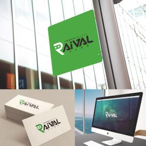 waku-g (waku-g)さんの不動産コミュニティサイト「RAIVAL」のロゴへの提案