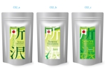 S O B A N I graphica (csr5460)さんの所沢市茶業協会のお茶をフランスへ輸出する商品ラベルのデザインへの提案