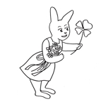 grandmama417 (hisako922)さんのウサギのキャラクターデザインへの提案