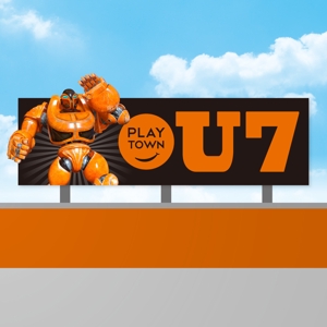 N_design (zero_factory)さんのパチンコ店　「U７」の看板への提案