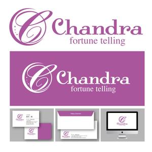 King_J (king_j)さんの占いサイト「Chandra」のロゴへの提案