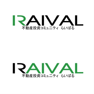 shyo (shyo)さんの不動産コミュニティサイト「RAIVAL」のロゴへの提案