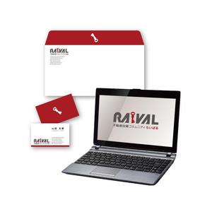 boon (boonlancer)さんの不動産コミュニティサイト「RAIVAL」のロゴへの提案