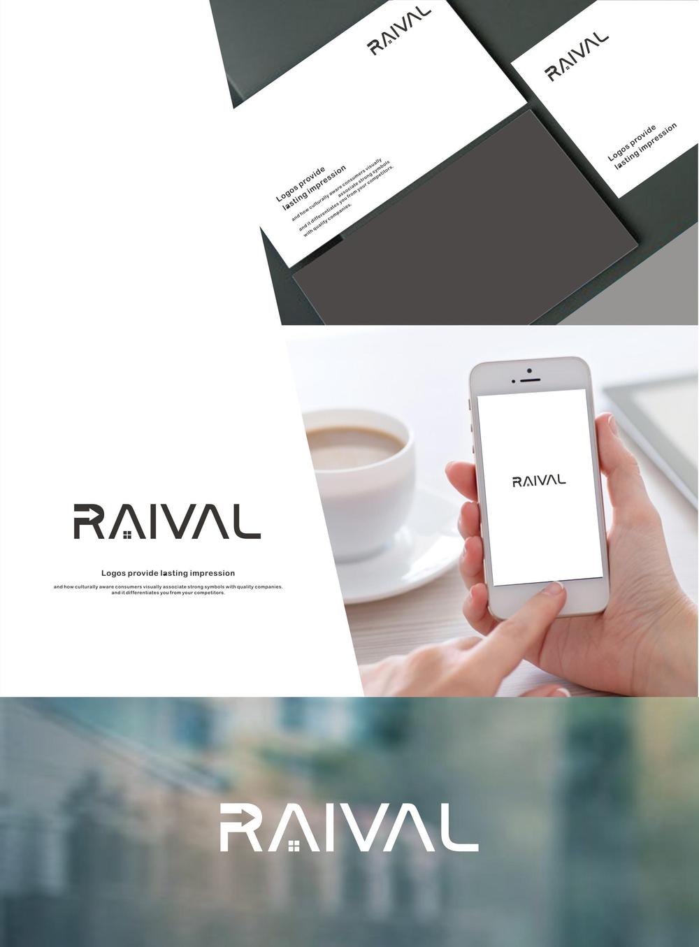 不動産コミュニティサイト「RAIVAL」のロゴ