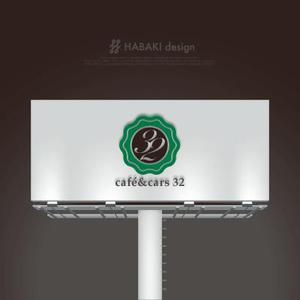HABAKIdesign (hirokiabe58)さんの新規Open飲食店カフェダイニング「café&cars 32」のロゴへの提案