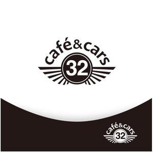 twoway (twoway)さんの新規Open飲食店カフェダイニング「café&cars 32」のロゴへの提案