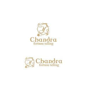 Yolozu (Yolozu)さんの占いサイト「Chandra」のロゴへの提案