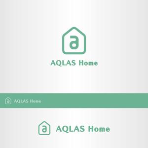 昂倭デザイン (takakazu_seki)さんの建設会社　新築事業部『ＡＱＬＡＳ Ｈｏｍｅ』のロゴへの提案