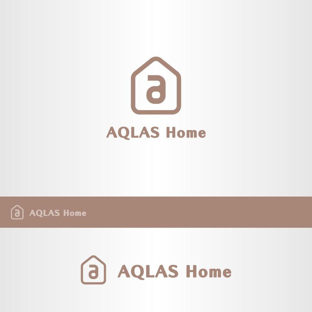 建設会社　新築事業部『ＡＱＬＡＳ Ｈｏｍｅ』のロゴ