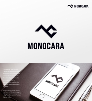 m-spaceさんの新会社設立「株式会社モノカラ」のロゴ作成依頼への提案