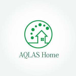 G-design (do-we-in-0219)さんの建設会社　新築事業部『ＡＱＬＡＳ Ｈｏｍｅ』のロゴへの提案