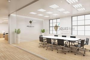 sriracha (sriracha829)さんの建設会社　新築事業部『ＡＱＬＡＳ Ｈｏｍｅ』のロゴへの提案