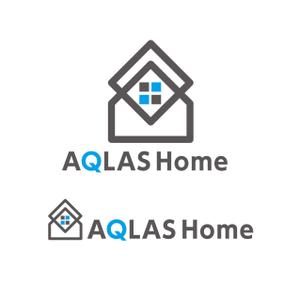 Hagemin (24tara)さんの建設会社　新築事業部『ＡＱＬＡＳ Ｈｏｍｅ』のロゴへの提案