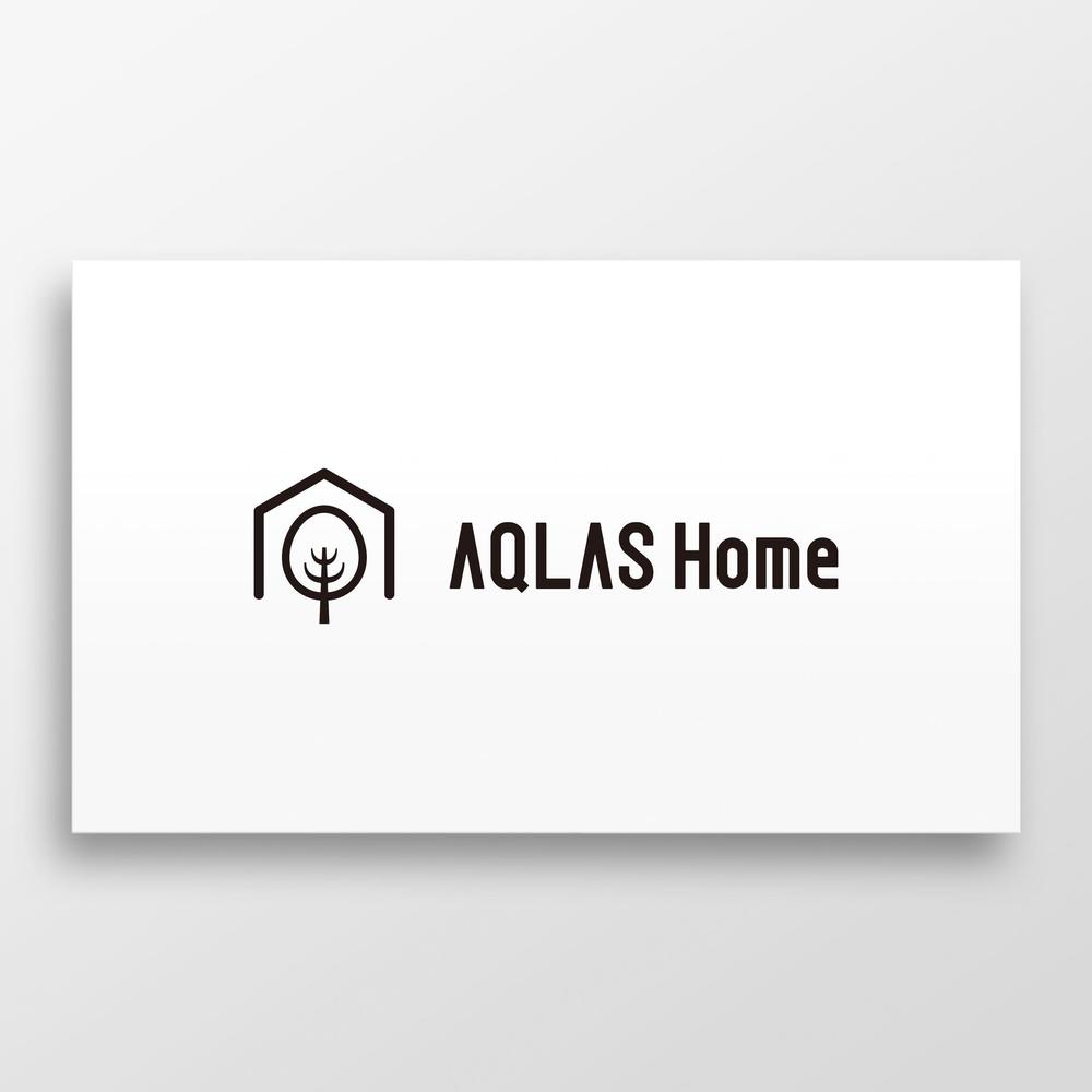 建設会社　新築事業部『ＡＱＬＡＳ Ｈｏｍｅ』のロゴ