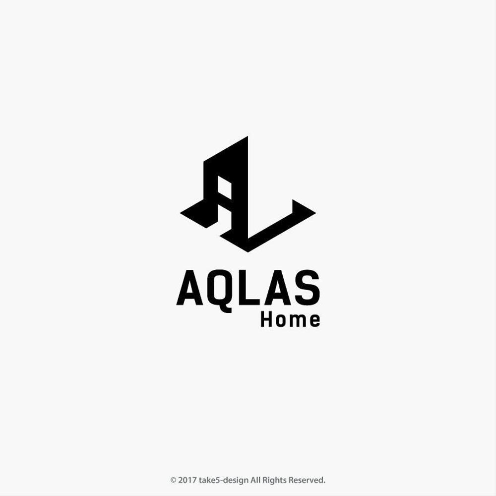 建設会社　新築事業部『ＡＱＬＡＳ Ｈｏｍｅ』のロゴ