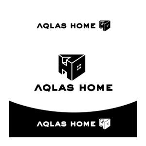 kropsworkshop (krops)さんの建設会社　新築事業部『ＡＱＬＡＳ Ｈｏｍｅ』のロゴへの提案