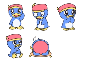 株式会社イーネットビズ (e-nets)さんのカメかペンギンのキャラクターデザインへの提案