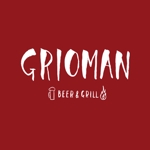 ai_D (ai_D)さんのビールとグリル料理の店「GRIOMAN」のロゴ作成への提案