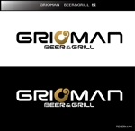 FISHERMAN (FISHERMAN)さんのビールとグリル料理の店「GRIOMAN」のロゴ作成への提案