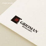 kino (labokino)さんのビールとグリル料理の店「GRIOMAN」のロゴ作成への提案