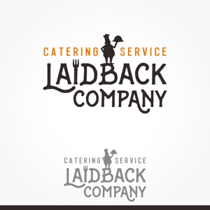 ふくみみデザイン (fuku33)さんのケータリングサービス「LAIDBACK COMPANY」のロゴへの提案
