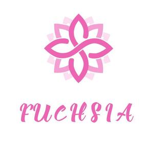 ぽんぽん (haruka322)さんの結婚指輪サイト「FUCHSIA」のロゴへの提案