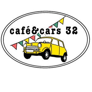 harupii  (HarukaWatanabe)さんの新規Open飲食店カフェダイニング「café&cars 32」のロゴへの提案