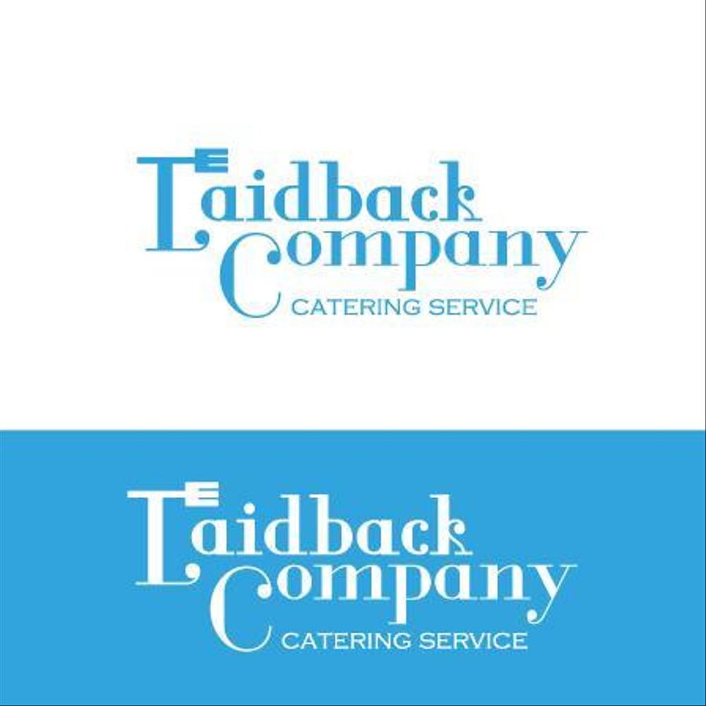 ケータリングサービス「LAIDBACK COMPANY」のロゴ