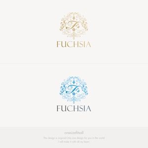 onesize fit’s all (onesizefitsall)さんの結婚指輪サイト「FUCHSIA」のロゴへの提案