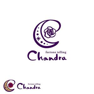 nekofuさんの占いサイト「Chandra」のロゴへの提案