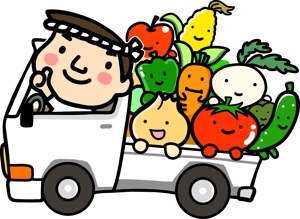 E.crayon (yuuuuuu_ecolibra)さんの野菜を販売する会社のキャラクター（八百屋の大将のようなイメージ）制作をお願いします。への提案