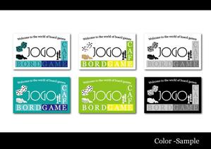 jun (kaorukun)さんのボードゲームカフェ「JOGO」のロゴデザイン作成への提案