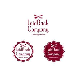 ArtStudio MAI (minami-mi-natz)さんのケータリングサービス「LAIDBACK COMPANY」のロゴへの提案