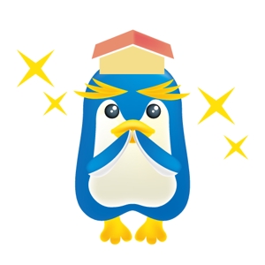 maru (ayakotakahashi)さんのカメかペンギンのキャラクターデザインへの提案