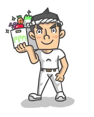 akoko (Smileakoko)さんの野菜を販売する会社のキャラクター（八百屋の大将のようなイメージ）制作をお願いします。への提案