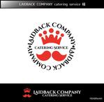 FISHERMAN (FISHERMAN)さんのケータリングサービス「LAIDBACK COMPANY」のロゴへの提案