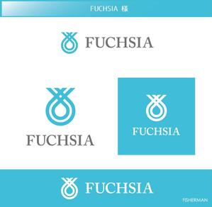 FISHERMAN (FISHERMAN)さんの結婚指輪サイト「FUCHSIA」のロゴへの提案