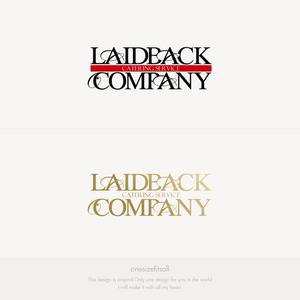 onesize fit’s all (onesizefitsall)さんのケータリングサービス「LAIDBACK COMPANY」のロゴへの提案