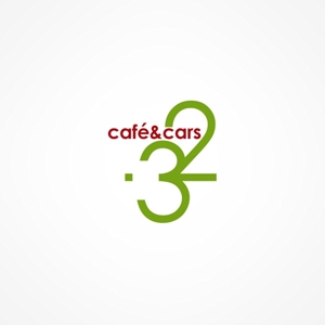 MAKI 73 (MAKI73)さんの新規Open飲食店カフェダイニング「café&cars 32」のロゴへの提案
