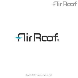 hrgraph (hrgraph)さんの屋根瓦製品の名称「AirRoof」ロゴマークの作成への提案