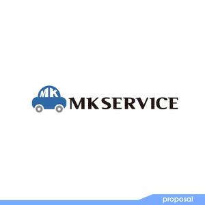 ark-media (ark-media)さんの自動車販売店「MKサービス」のロゴへの提案
