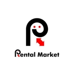 さんの「Rental　Market」のロゴ作成への提案