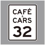 zenmonkさんの新規Open飲食店カフェダイニング「café&cars 32」のロゴへの提案