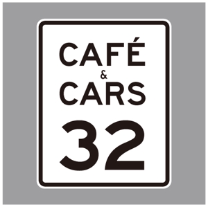 zenmonkさんの新規Open飲食店カフェダイニング「café&cars 32」のロゴへの提案