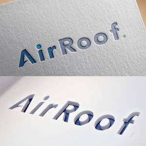 Innocent public tree (nekosu)さんの屋根瓦製品の名称「AirRoof」ロゴマークの作成への提案