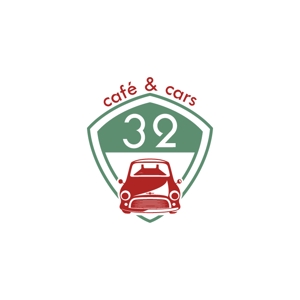 buffalo812 (buffalo812)さんの新規Open飲食店カフェダイニング「café&cars 32」のロゴへの提案