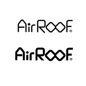 Hagemin (24tara)さんの屋根瓦製品の名称「AirRoof」ロゴマークの作成への提案