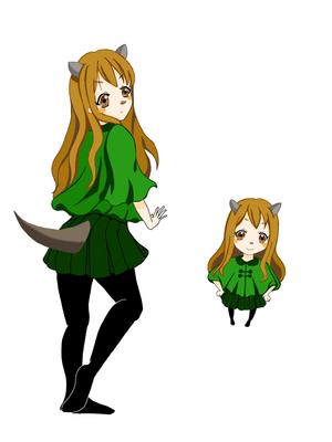 im00さんのトリケラトプスを擬人化した萌えキャラクターのデザインへの提案