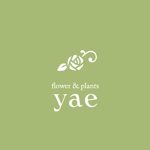 L-design (CMYK)さんの花と植物の店【Yae】のロゴへの提案