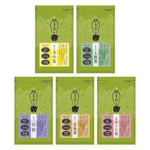 SI-design (lanpee)さんのお茶の定番シリーズ商品・パッケージ&種別表示部デザインへの提案